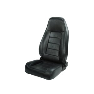 Jeep Wrangler High-Back Seat - Front - Rugged Ridge - Reclinable - Black - `97-`02
